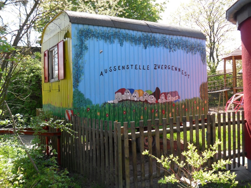 Unser Bauwagen - Hier wird geforscht