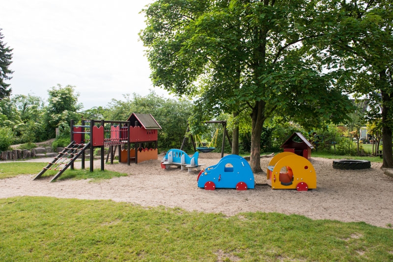 großer Gartenbereich