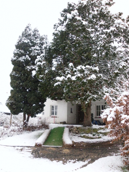 Winteransicht Eingang